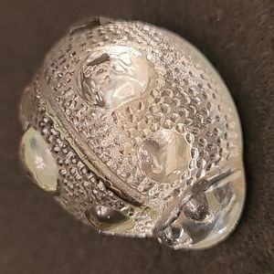 Hadeland glass Ladybug paperweight